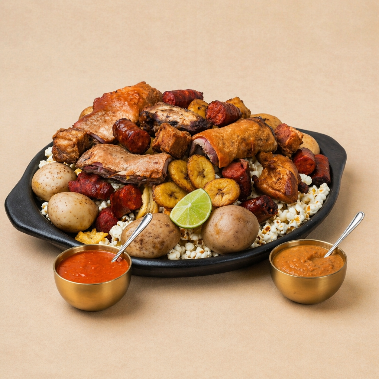 Picada de la casa