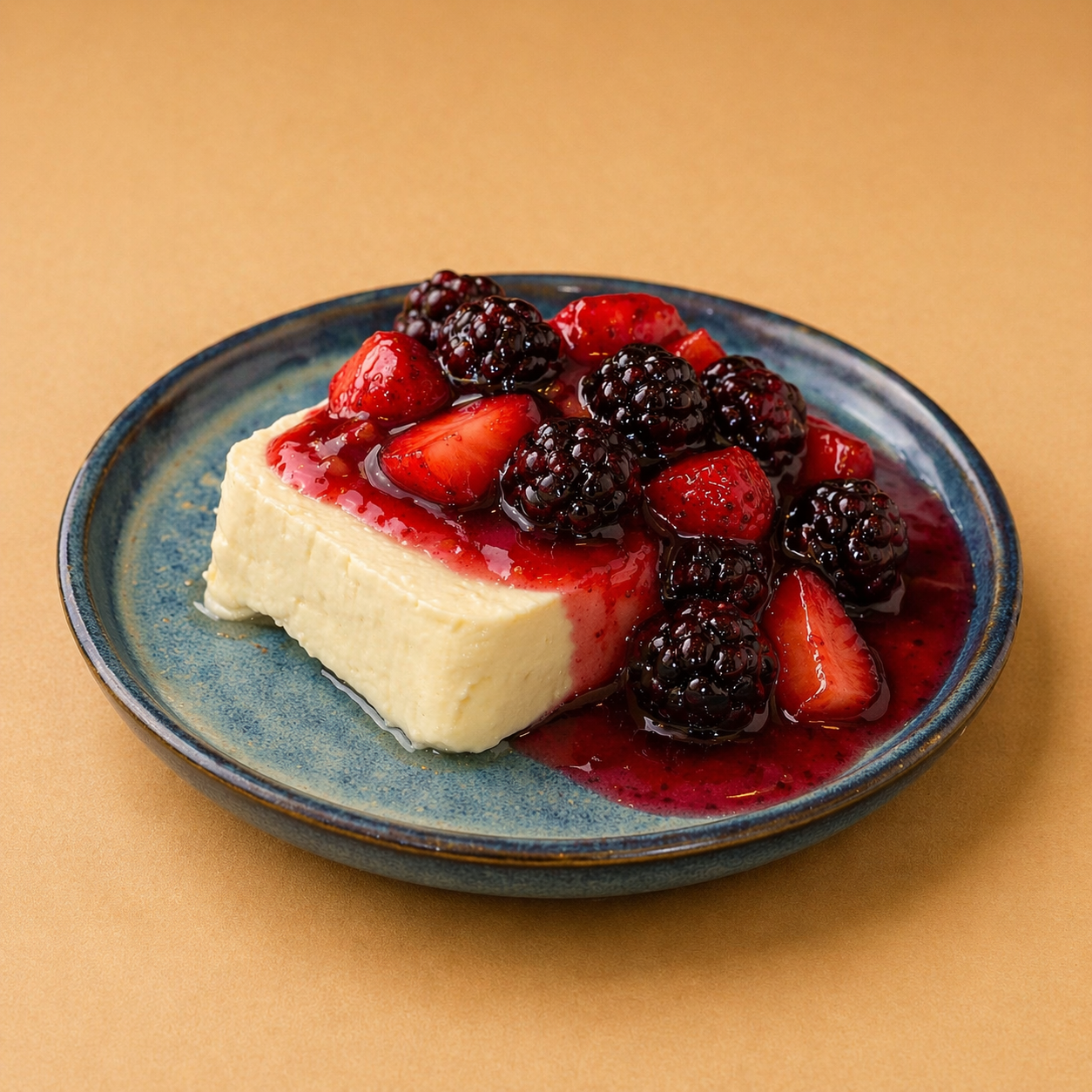 Dulce de frutos rojos